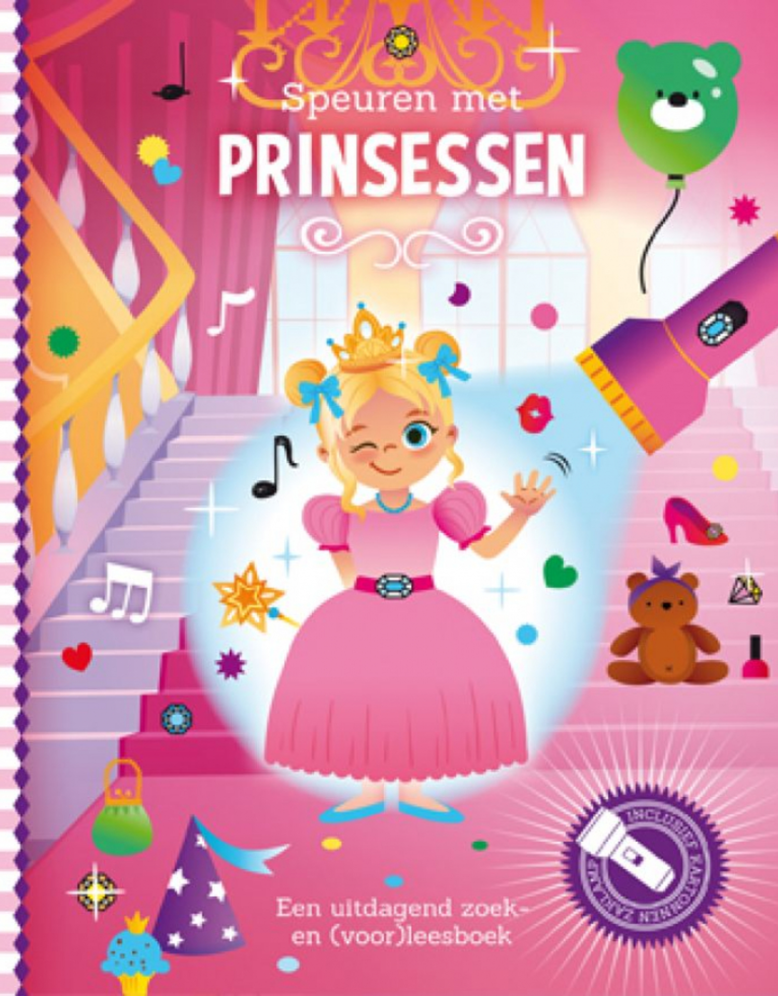 Zaklampboek - Speuren met Prinsessen