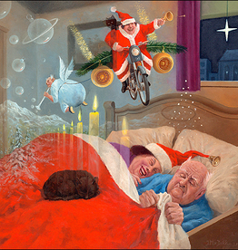 Kerstdroom - Wenskaart Marius van Dokkum
