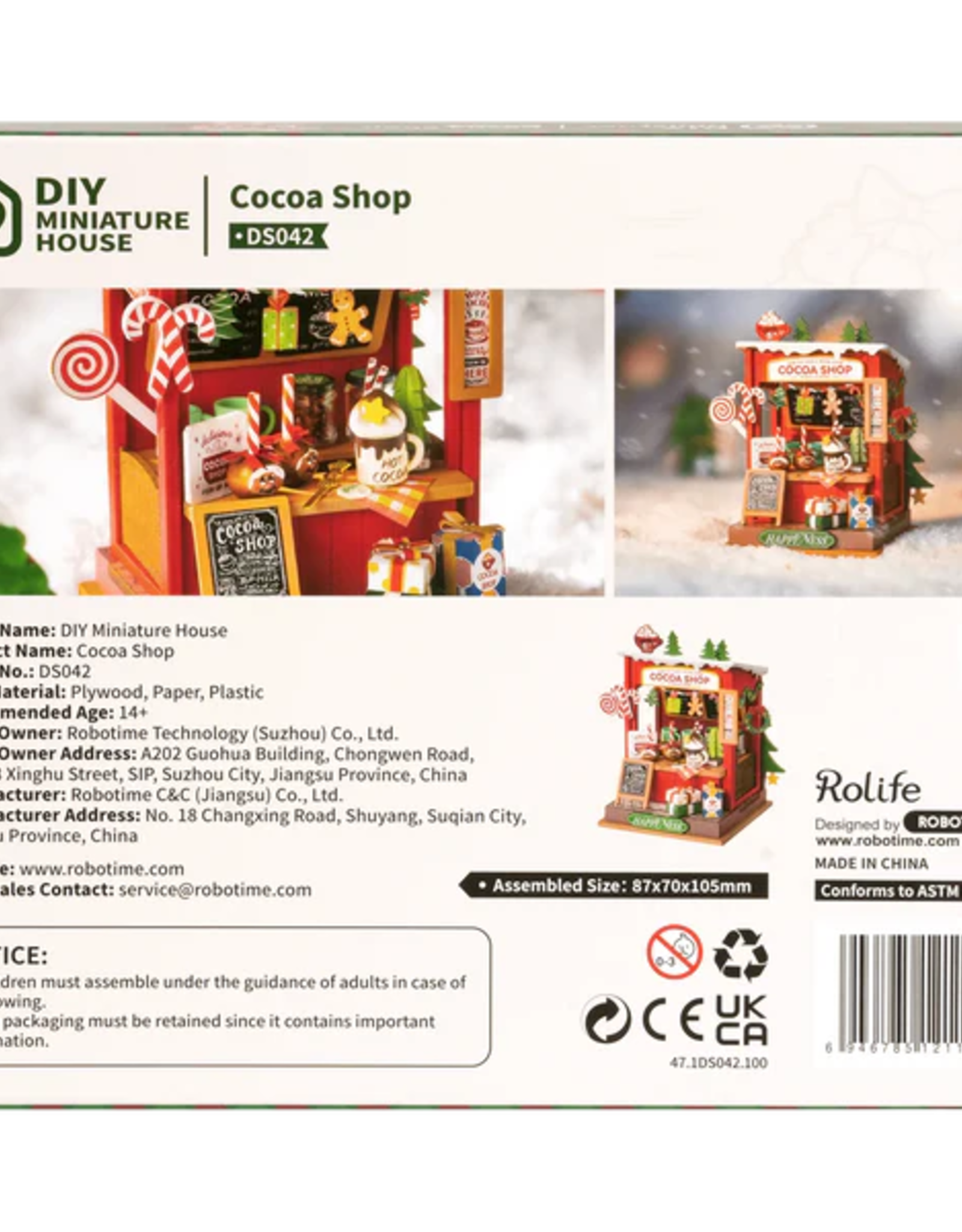 Robotime Cocoa Shop - Robotime