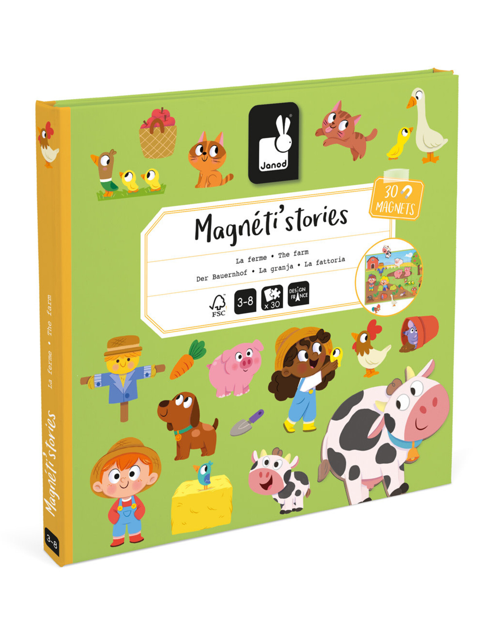 Janod Magneti Stories Boerderij - Janod