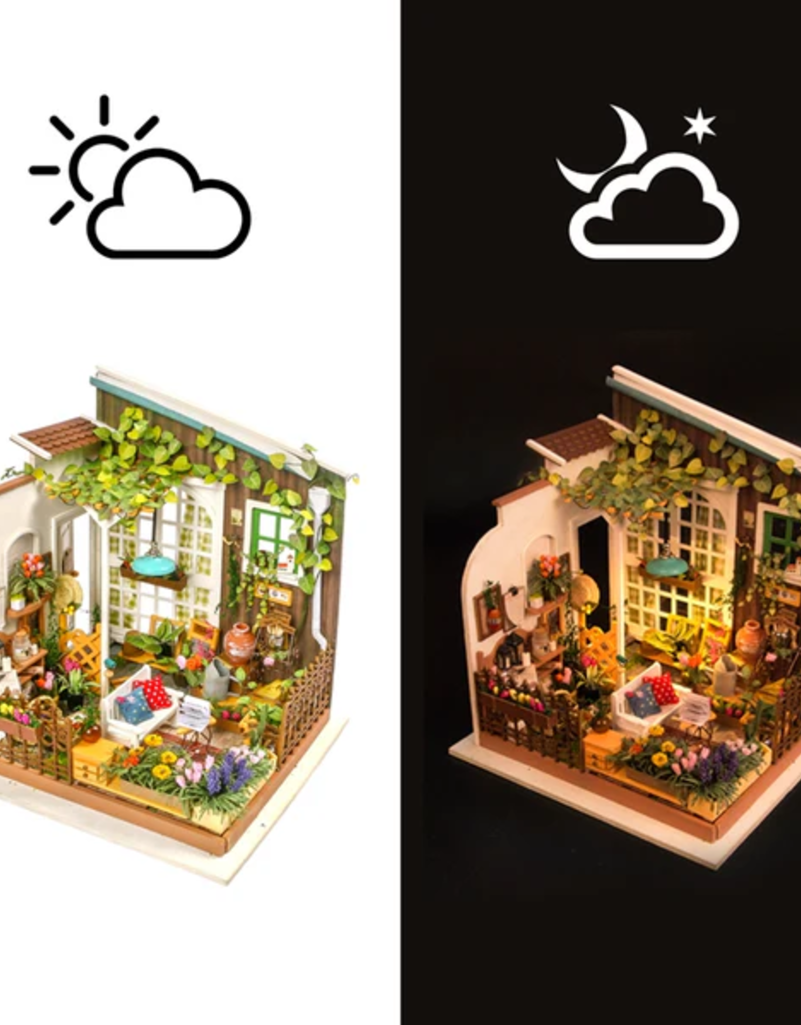 Robotime Miller's Flower House - Robotime