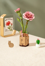 Robotime Pink Carnation (roze anjer) - Robotime