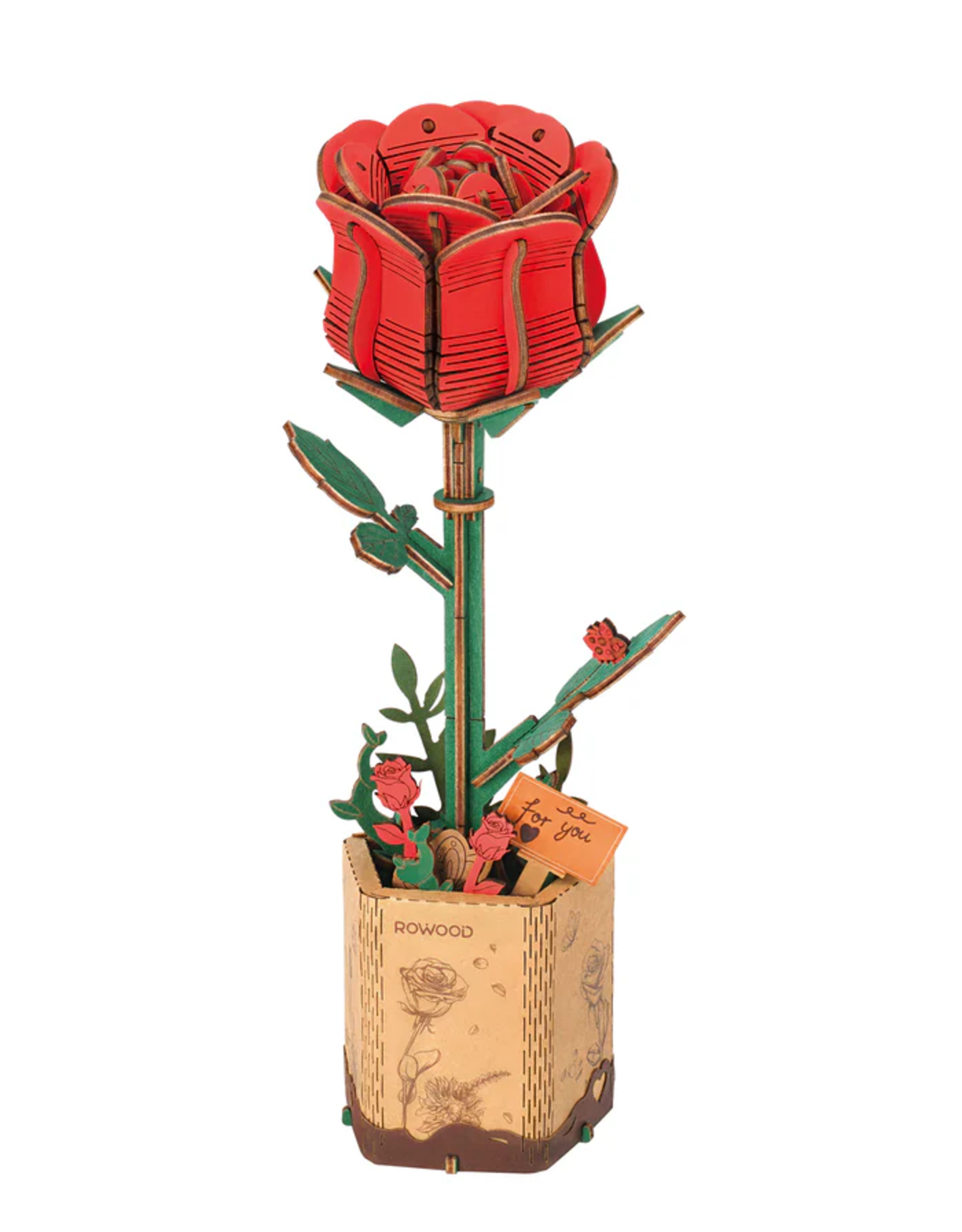 Rolife by Robotime Red Rose - Robotime