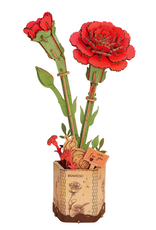 Robotime Red Carnation (anjer) - Robotime