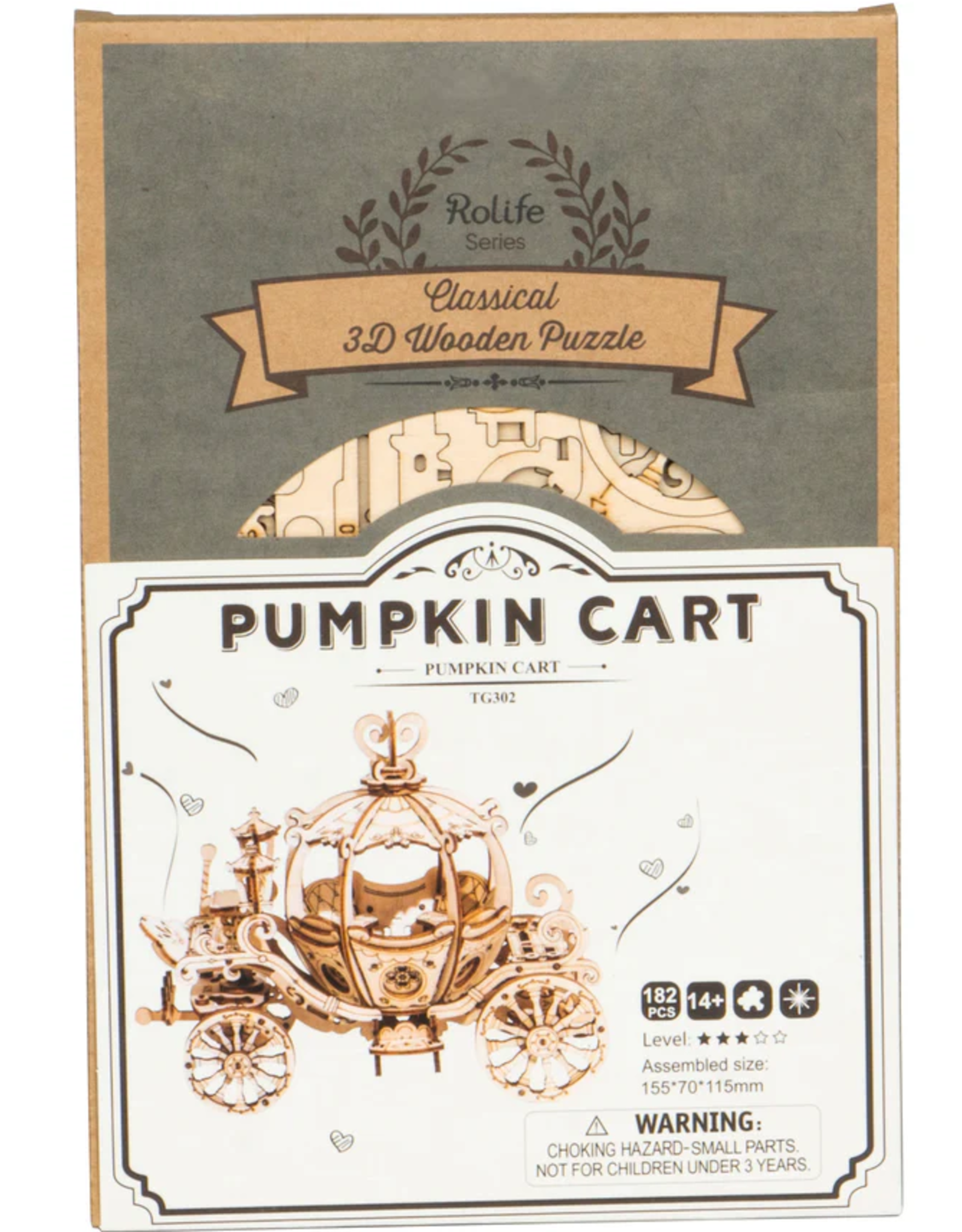 Rolife by Robotime Pumpkin Cart - Robotime
