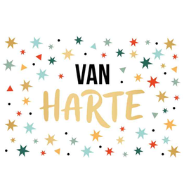 Van Harte - Wenskaart Daisy