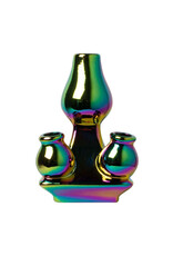 Heinen Delfts Blauw Tulpenvaas Stapelgekte Regenboog Top 15cm - Heinen Delfts Blauw