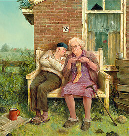 Liefde vergaat niet - Wenskaart Marius van Dokkum