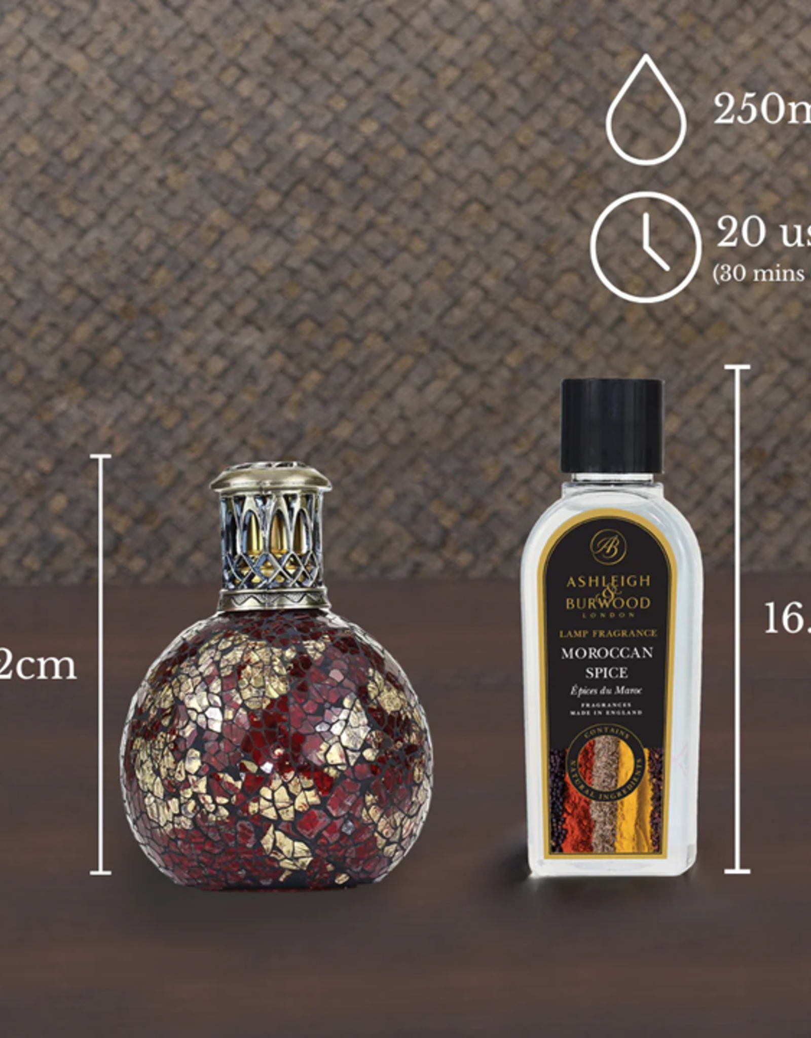 Ashleigh & Burwood Geurlamp "Dragon's Eye" + Olie - Ashleigh & Burwood