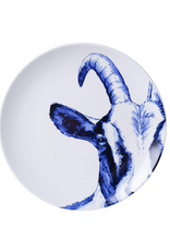 Heinen Delfts Blauw Wandbord Geit 20cm - Heinen Delfts Blauw