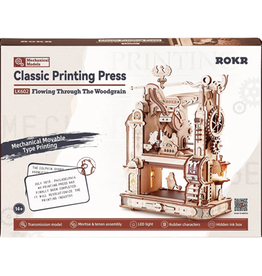 Rolife by Robotime Classic Printing Press - Robotime