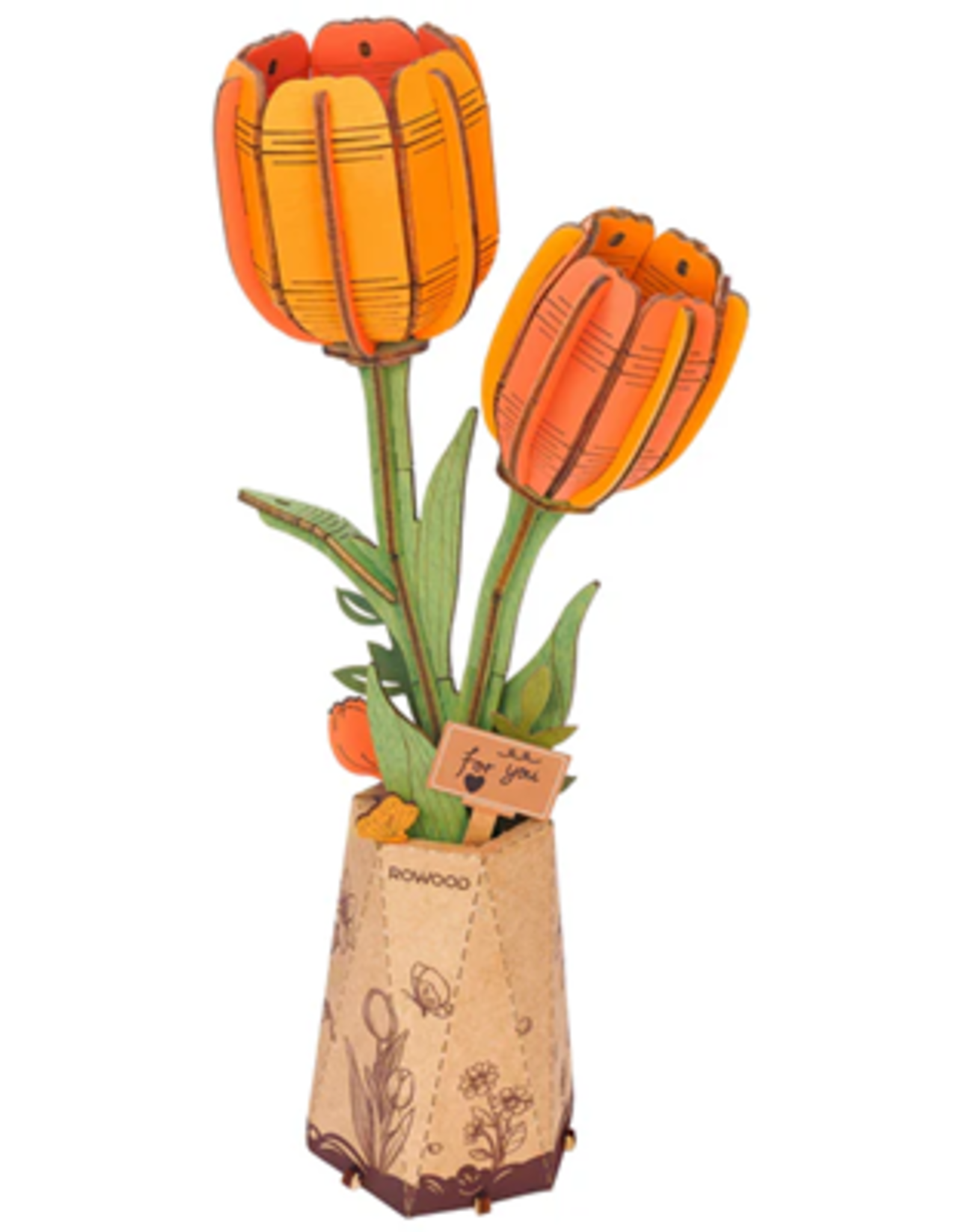 Rolife by Robotime Oranje Tulp - Robotime