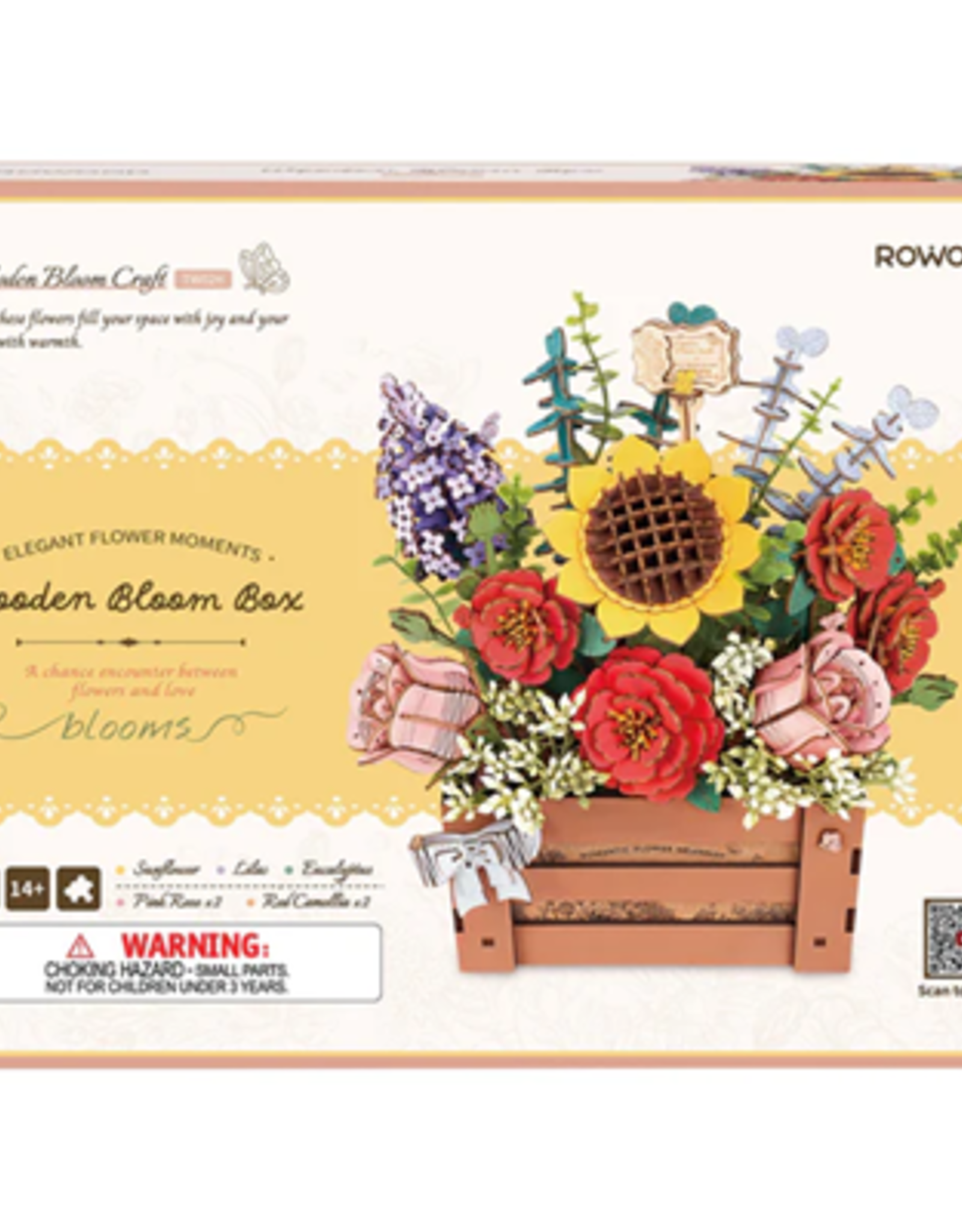 Rolife by Robotime Houten Bloemenkist - Robotime