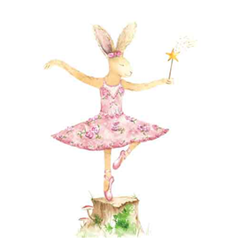 (Ballerina) - Wenskaart Love Country
