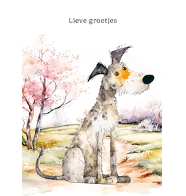 Lieve Groetjes - Wenskaart Mooz