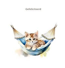 Gefeliciteerd - Wenskaart Mooz