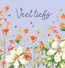 Veel Liefs - Wenskaart Janneke Brinkman