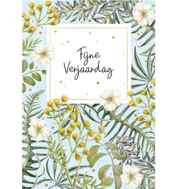 Fijne Verjaardag - Wenskaart Janneke Brinkman