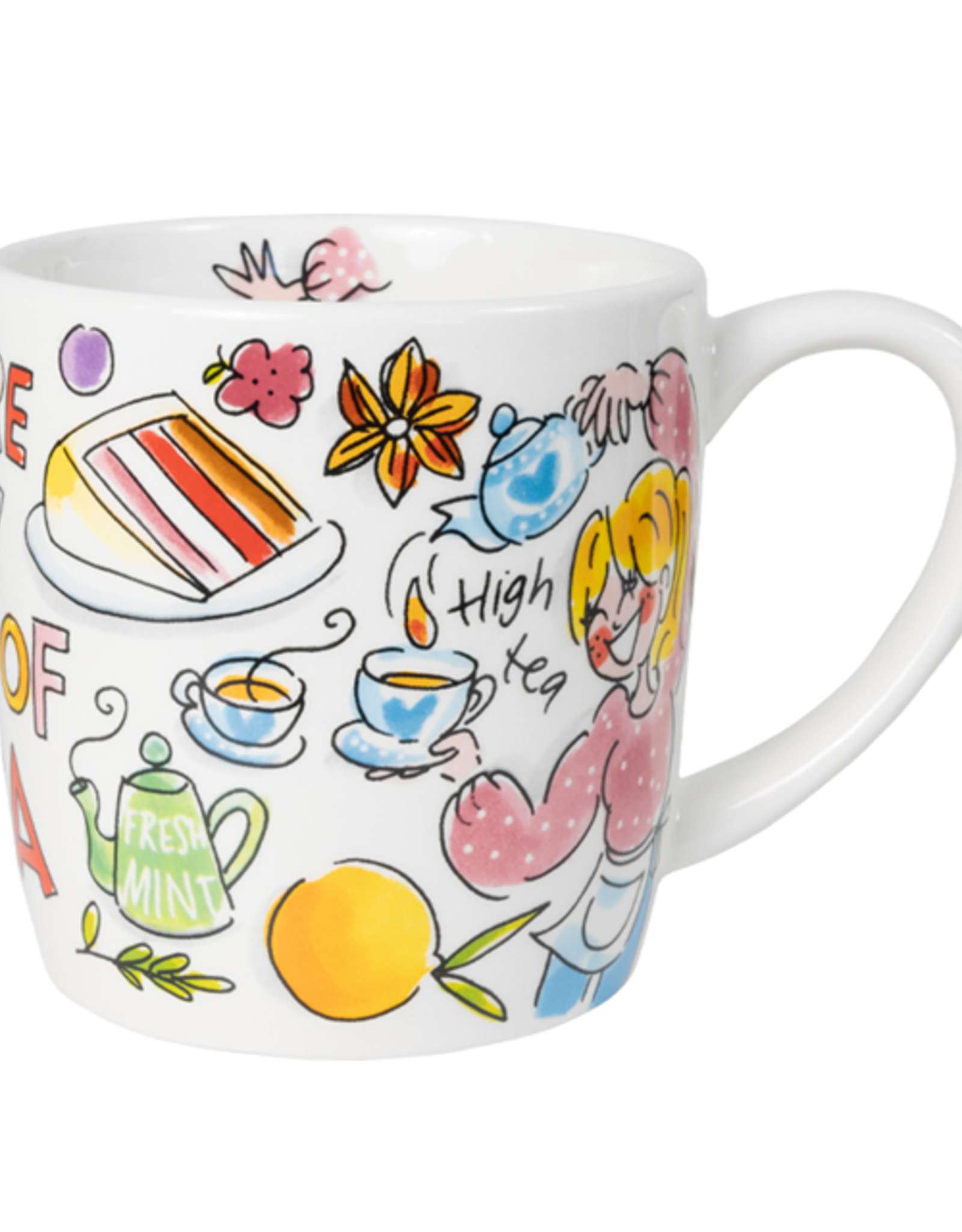 Blond Amsterdam Cappuccino Beker 0,5L You're My Cup Of Tea - Blond Amsterdam