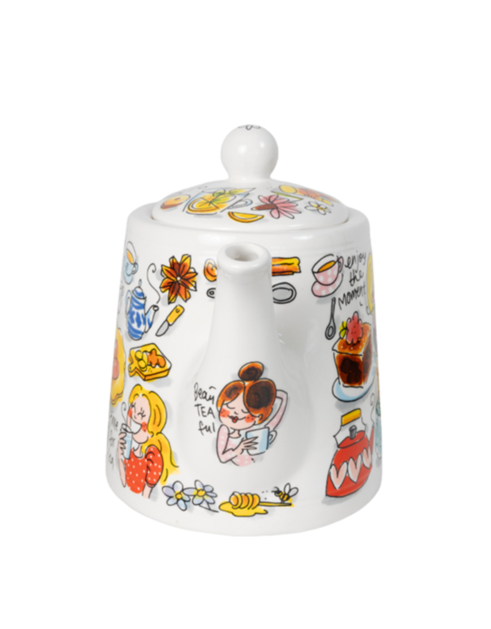 Blond Amsterdam Theepot 1.5L You're Tea-riffic - Blond Amsterdam