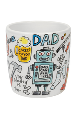 Blond Amsterdam Cappuccino Beker 0,5L O-fish-ally The Best Dad - Blond Amsterdam