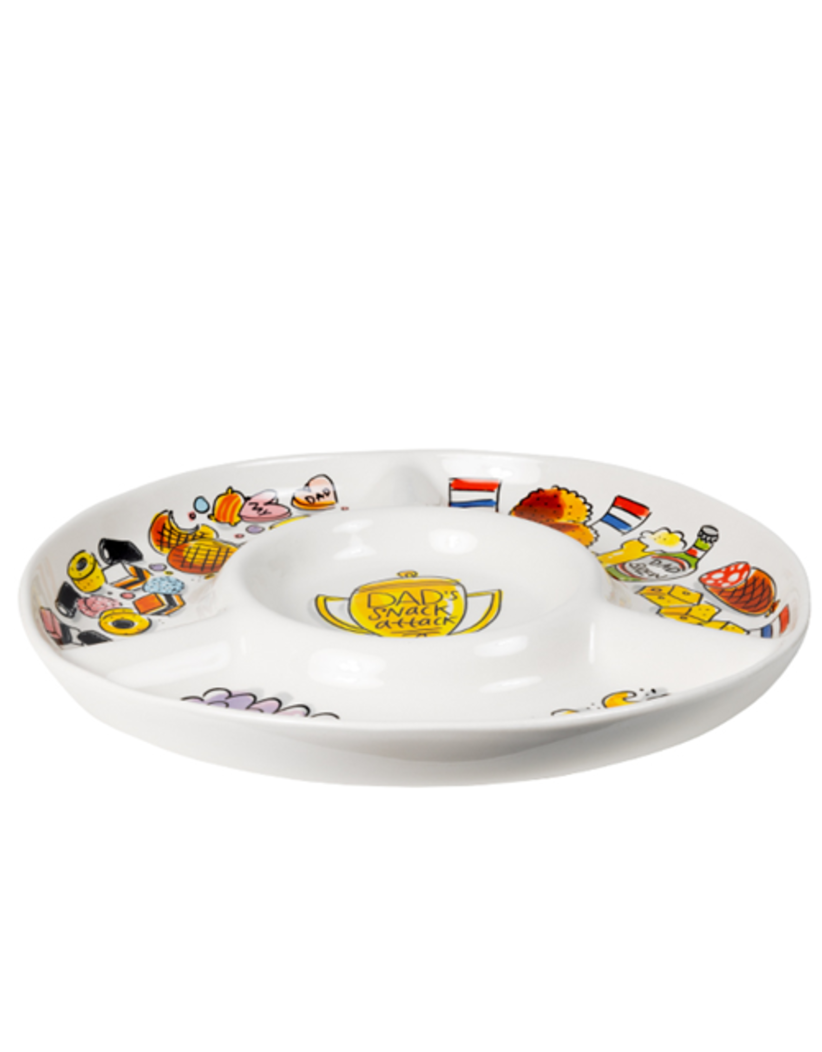 Blond Amsterdam Snackschaal 26cm Dad's Snack Attack - Blond Amsterdam