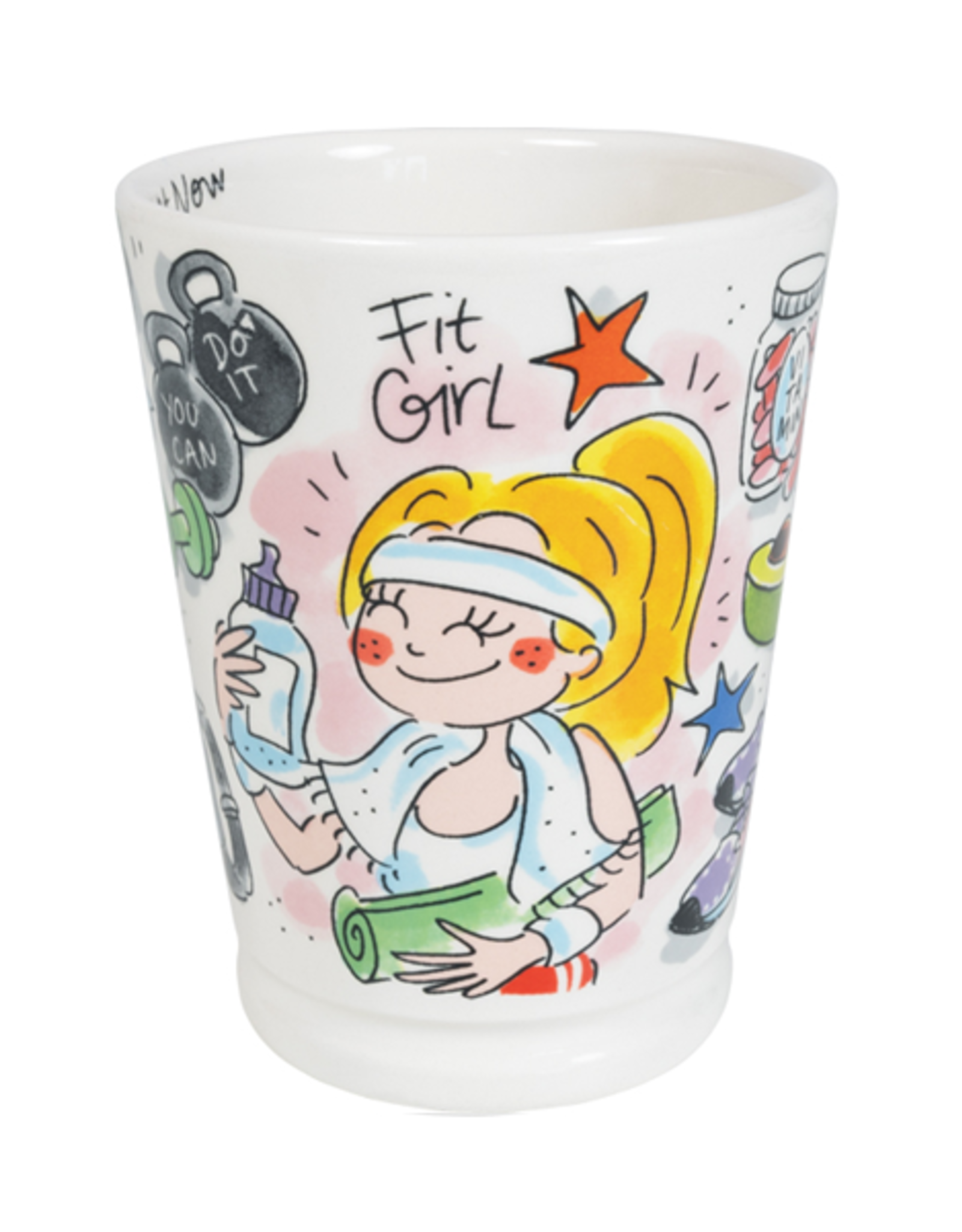 Blond Amsterdam Beker Fit Girl 0,5l - Blond Amsterdam