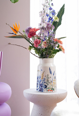 Heinen Delfts Blauw Melkbusvaas Wildbloemen Bloemenveld - Heinen Delfts Blauw
