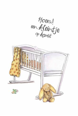 Hooray! A New Baby on the Way - Wenskaart Christa Mulder Hooray! A New Baby on the Way - Wenskaart Christa Mulder