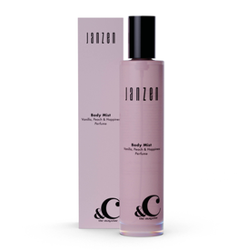JANZEN Body Mist 50ml Vanilla Peach & Happiness - JANZEN &C