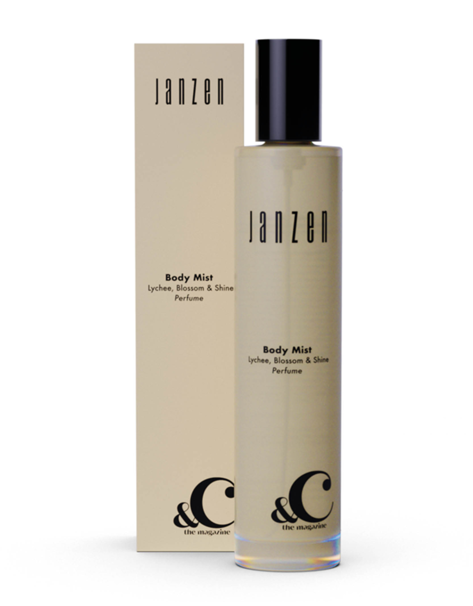 JANZEN Body Mist 50ml Musk Lychee Blossom & Shine - JANZEN &C