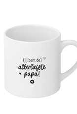 Zoedt Witte mok met tekst - 'Jij bent de allerliefste papa!' - Zoedt