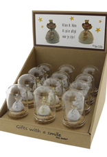 Kleine Bescherm Engel in een Stolp