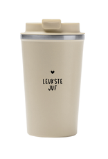 Winkeltje van Anne Coffee to Go Beker voor de Juf - Winkeltje van Anne