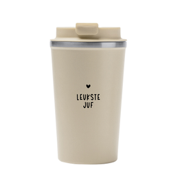Winkeltje van Anne Coffee to Go Beker voor de Juf - Winkeltje van Anne