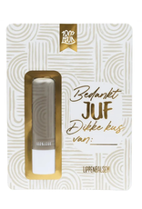 100% Leuk Lippenbalsem Bedankt Juf - 100% Leuk