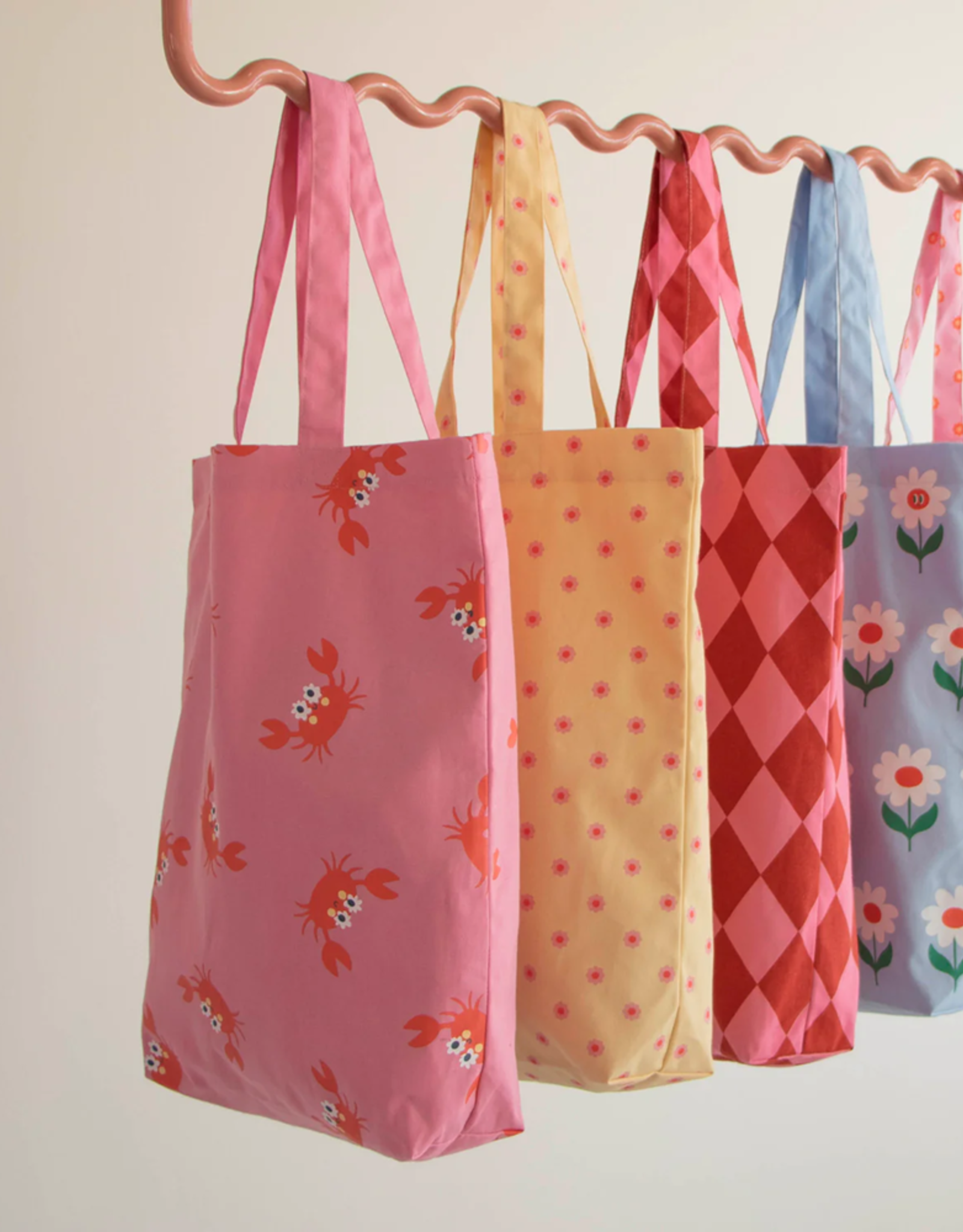 Kadodesign Shopper Daisies 40x10x45cm
