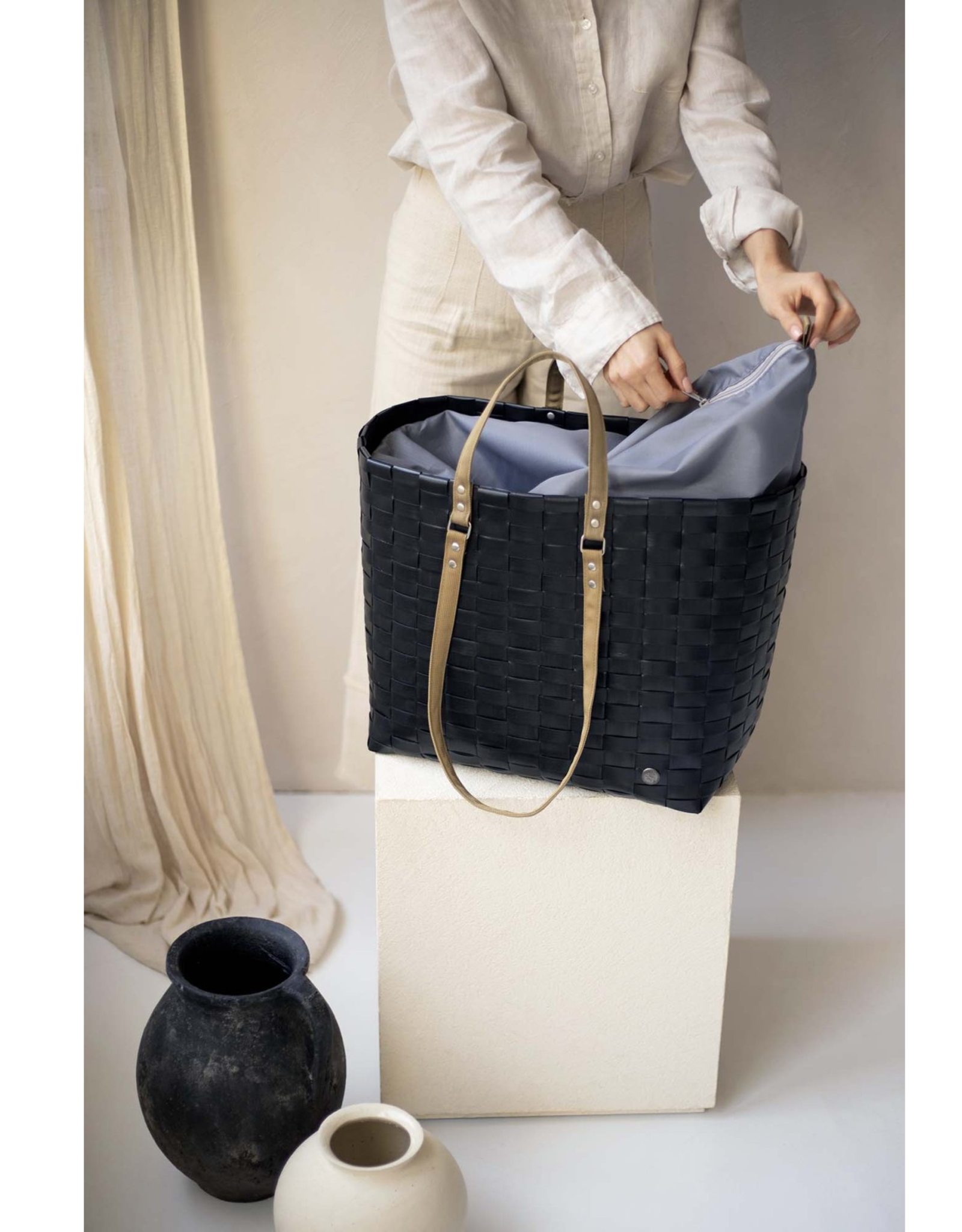 Handed By Shopper Sport Go! Zwart - Handed By