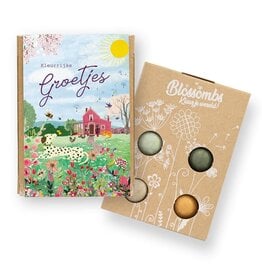 Bloembommetjes Giftbox mini "Groetjes" - Blossombs