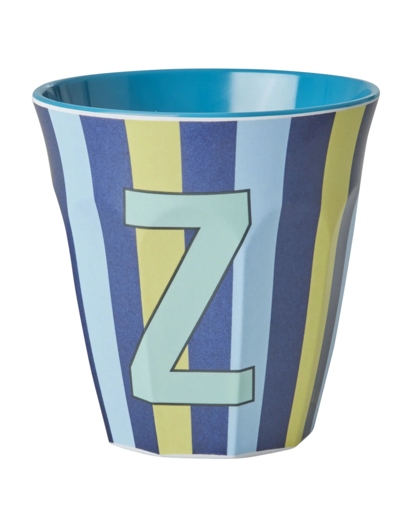 Rice Beker Melamine Strepen Letter Z - Rice