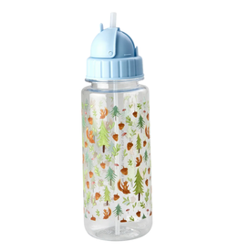 Rice Drinkfles Happy Forest blauw - Rice