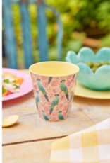 Rice Beker Melamine met Exotic Bird Print - Rice