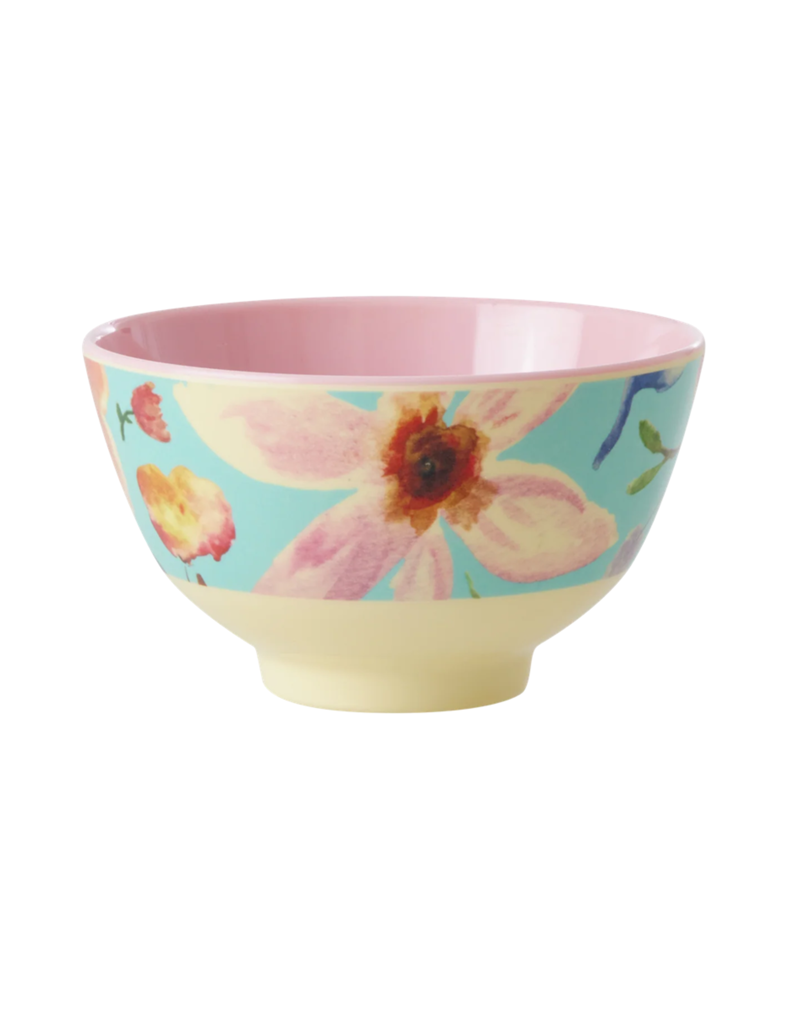 Rice Kom Melamine Small met Selma Flower print - Rice