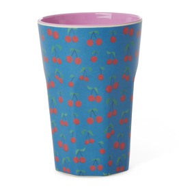 Rice Beker Groot Melamine met Cherry Love print - Rice