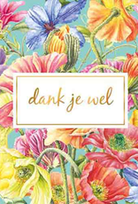 Dank je Wel -  Wenskaart Janneke Brinkman