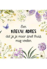 Een Nieuw Adres... - Wenskaart Janneke Brinkman