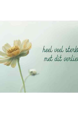 Heel veel Sterkte met dit Verlies - Wenskaart Compassion