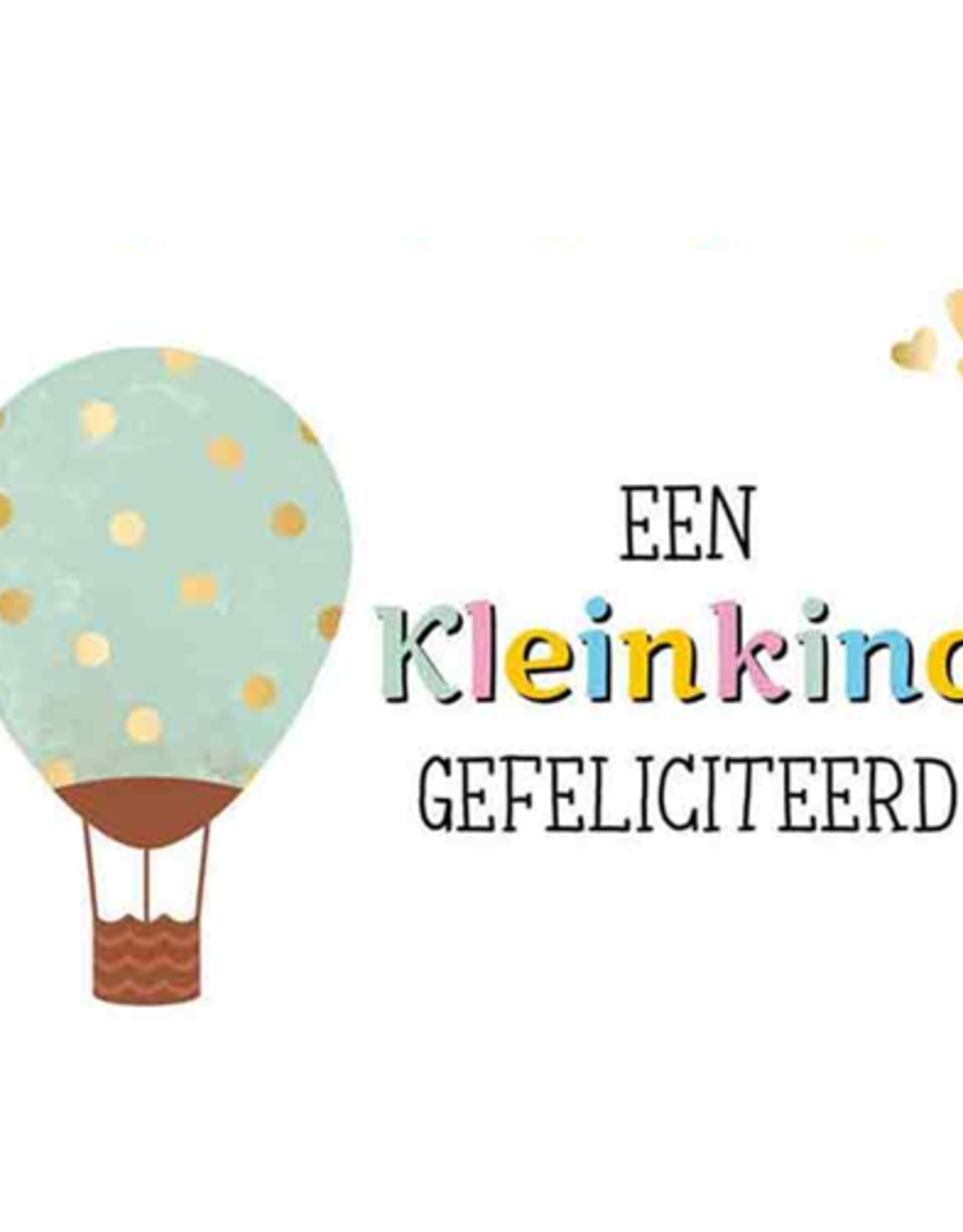 Een Kleinkind Gefeliciteerd - Wenskaart Daisy