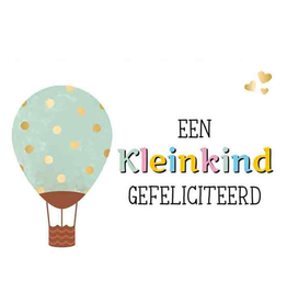 Een Kleinkind Gefeliciteerd - Wenskaart Daisy