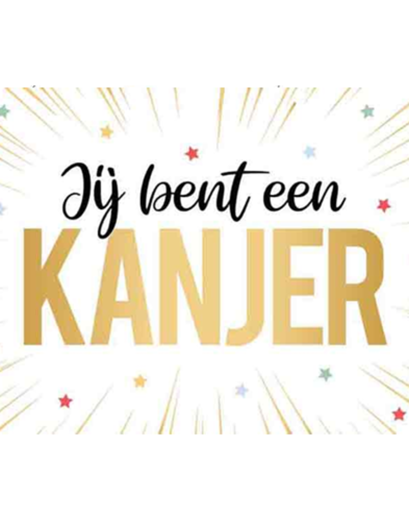 Jij bent een Kanjer - Wenskaart Daisy